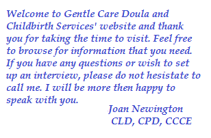 Welcome to the Gentle Care Doula Services Website
